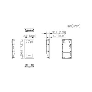 Panel bramowy DAHUA VTO6222E-P
