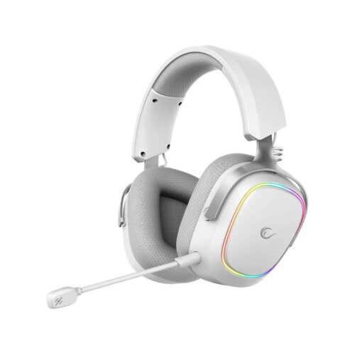 Słuchawki Rampage RETSU Słuchawki bezprzewodowe nauszne BT 2.4G RGB białe