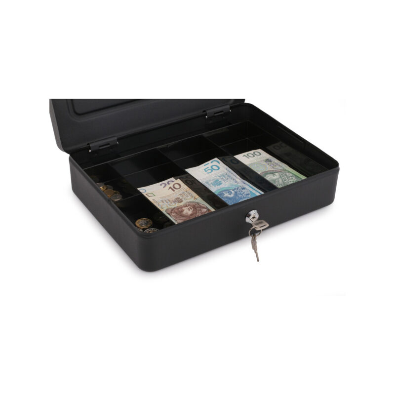 Kasetka metalowa RED EAGLE BOX-300 na pieniądze