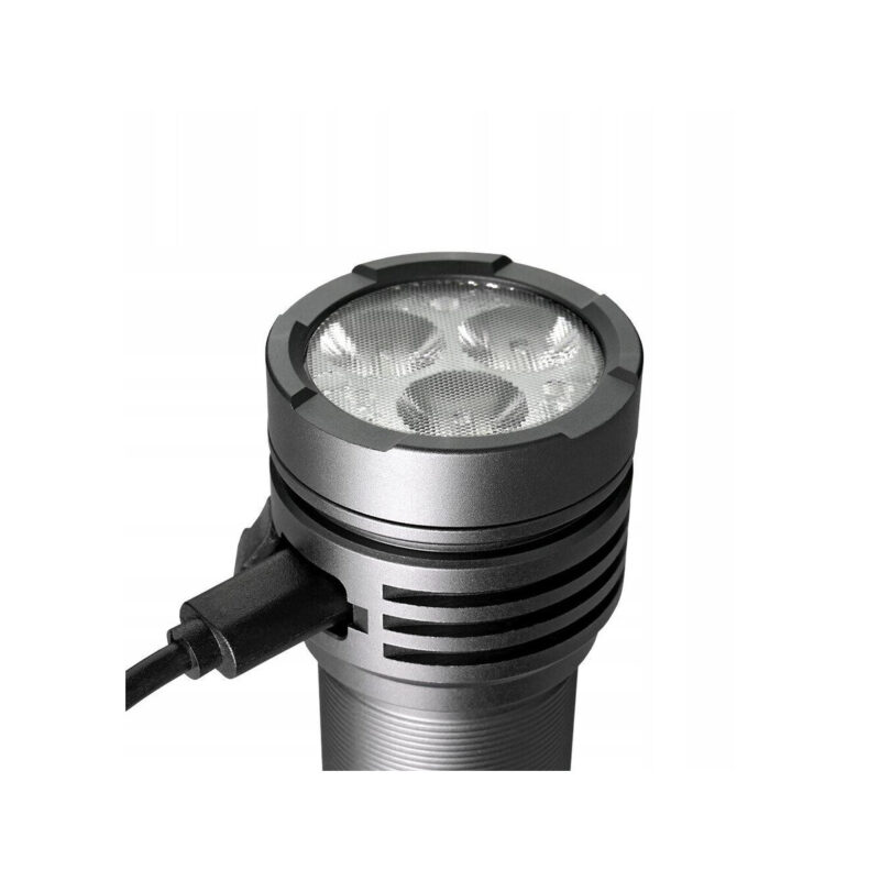 Latarka ręczna 3x Osram P9 10W LED everActive FL-3300R Luminator 3300 lumenów IPX4