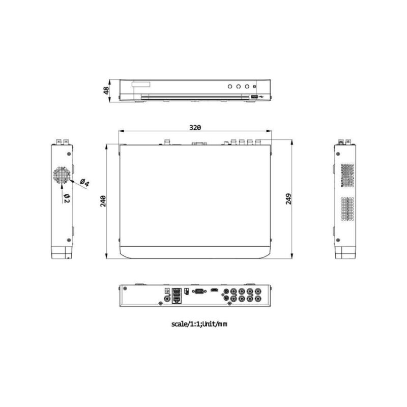 REJESTRATOR 5W1 HIKVISION iDS-7208HUHI-M1/X(STD)
