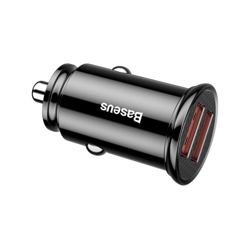 ŁADOWARKA SAMOCHODOWA Baseus Circular CCALL-YD01 30W 5A 2x USB-A QC 3.0