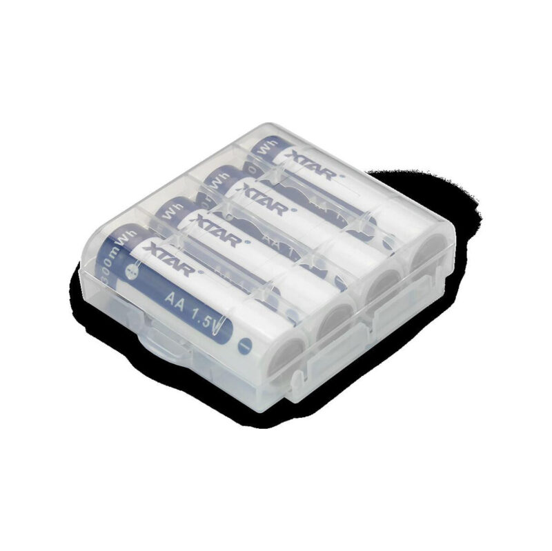 Akumulatorki R06 / AA 1,5V Xtar 2000mAh (box 4 szt.) z zabezpieczeniem
