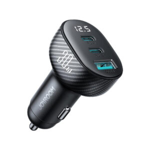 Ładowarka samochodowa Joyroom JR-CCD04 30W 4A 2x USB-C 1x USB-A PD QC 3.0