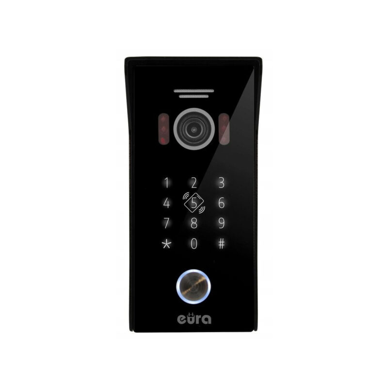 WIDEODOMOFON EURA VDP-99C5 czarny, WiFi, RFID, TUYA
