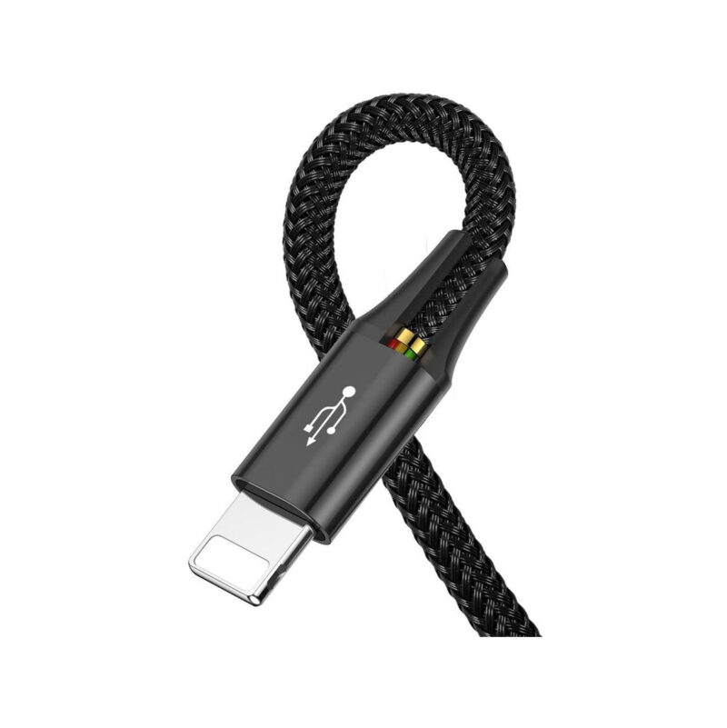 KABEL 4w1 USB-A / Lighting iPhone 2x USB-C micro-USB Baseus Cafule CA1T4-B01 1.2m 3.5A W OPLOCI