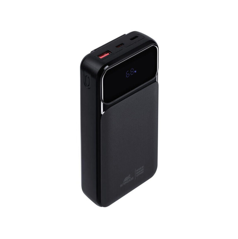 5e515976fdc9845b8a8368eed55515f3_original Powerbank Rivacase 20000mAh 22.5W PD 2x USB-C 1x USB-A VA2221 czarny + kabel USB-C i Lightning