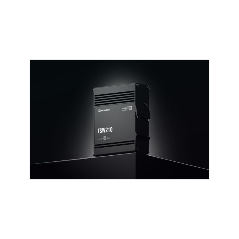 Teltonika TSW210 switch przemysłowy 8xGE 2xSFP PoE+ (TSW210000040) DIN