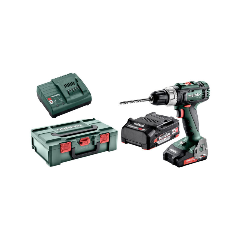 Wiertarko-Wkrętarka akumulatorowa Metabo BS 18 L 2x2ah, ładowarka