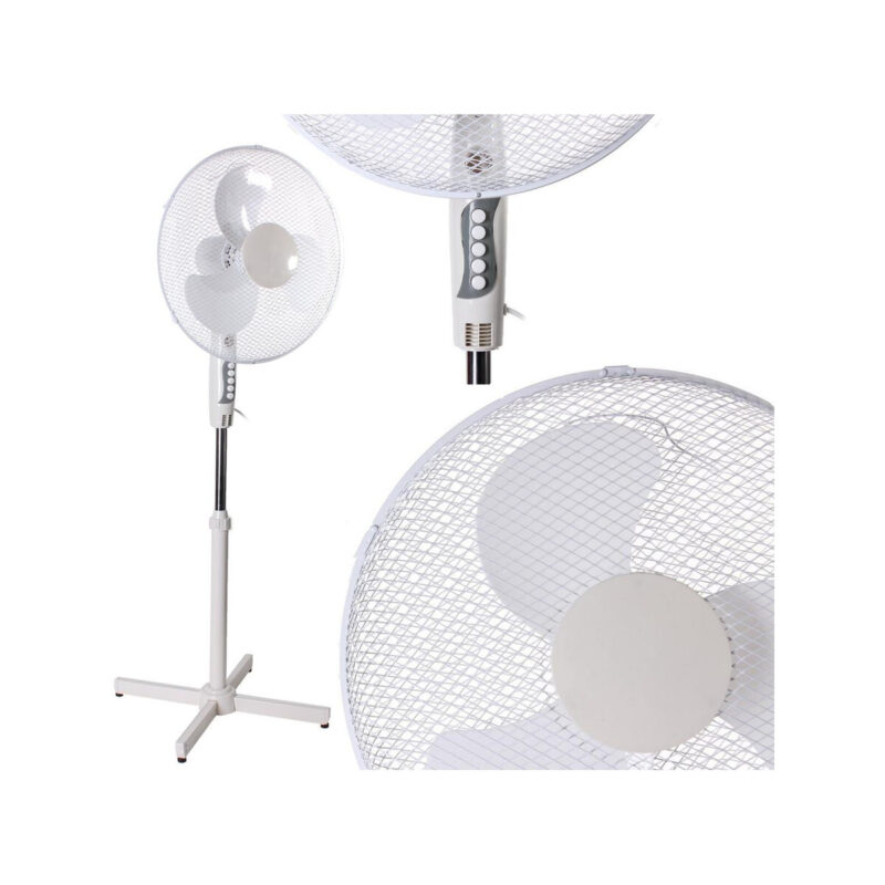 Wentylator stojący W-002 Biały