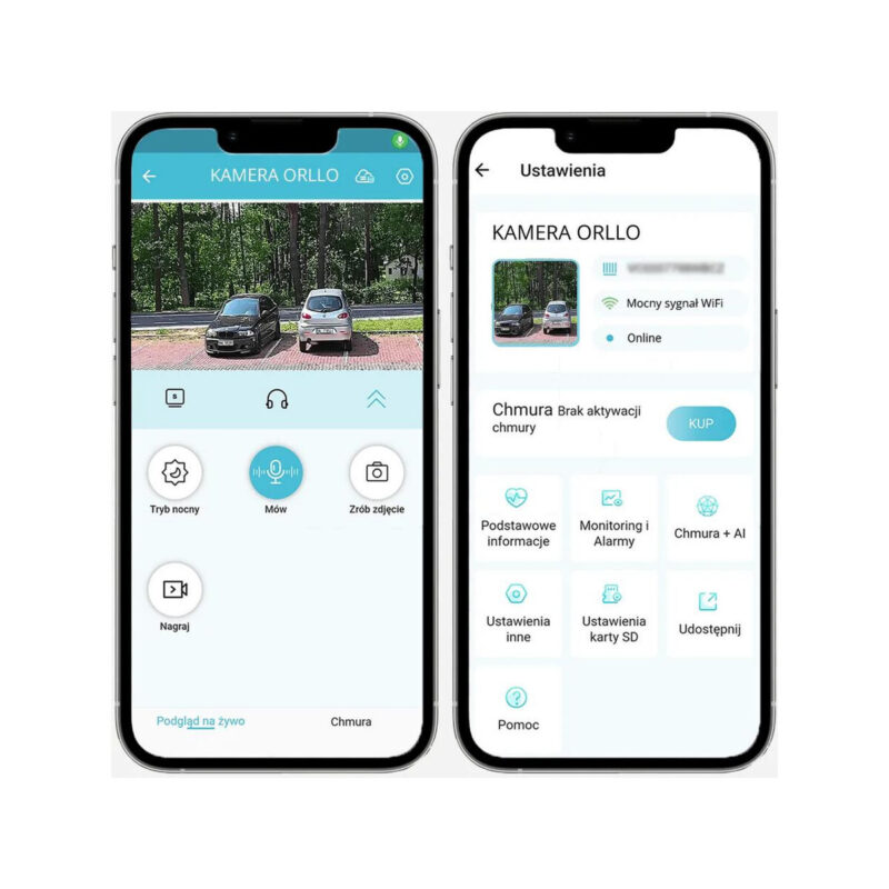 Kamera IP ORLLO Z10 WiFi POE z panelem fotowoltaicznym SM6030 PRO
