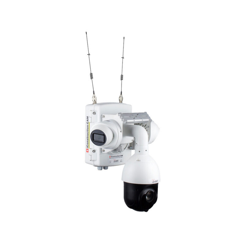 ZESTAW KAMER BUDOWLANYCH CAMSAT iConstruction-CAM X25 Duplex DOME-2M