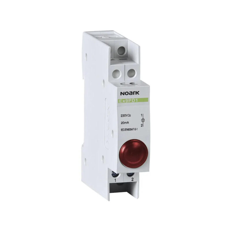 5f9806513883db6ef4a8543c8d65256b_original LAMPKA SYGNALIZACYJNA, 230V AC/DC, 1 CZERWONY LED Ex9PD1r Noark 102433