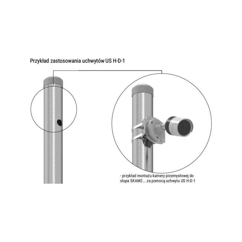 UCHWYT SŁUPOWY ATS US H-D-1