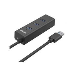 Aktywny hub USB Unitek 4w1 5Gbps z zasilaniem przez USB-C