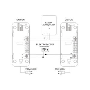 DOMOFON ORNO OR-DOM-RL-903/RL-3208AA