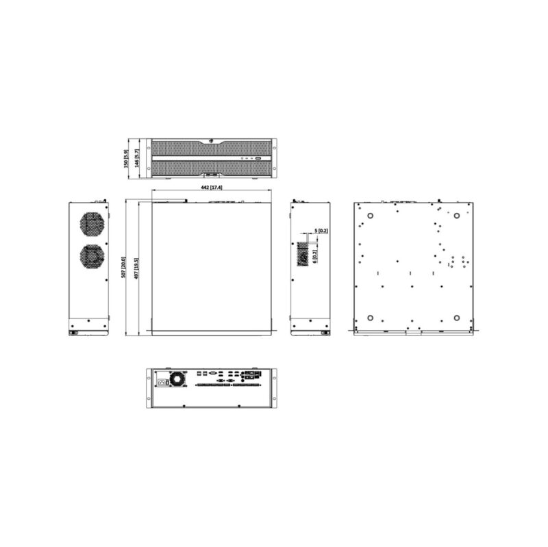 Rejestrator IP Hikvision DS-96128NXI-S16