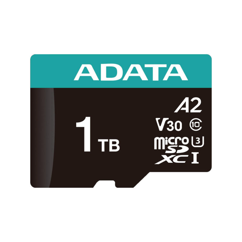 Adata Karta pamięci microSD Premier Pro 1TB UHS1 U3 V30 100/85 MB/s + adapter