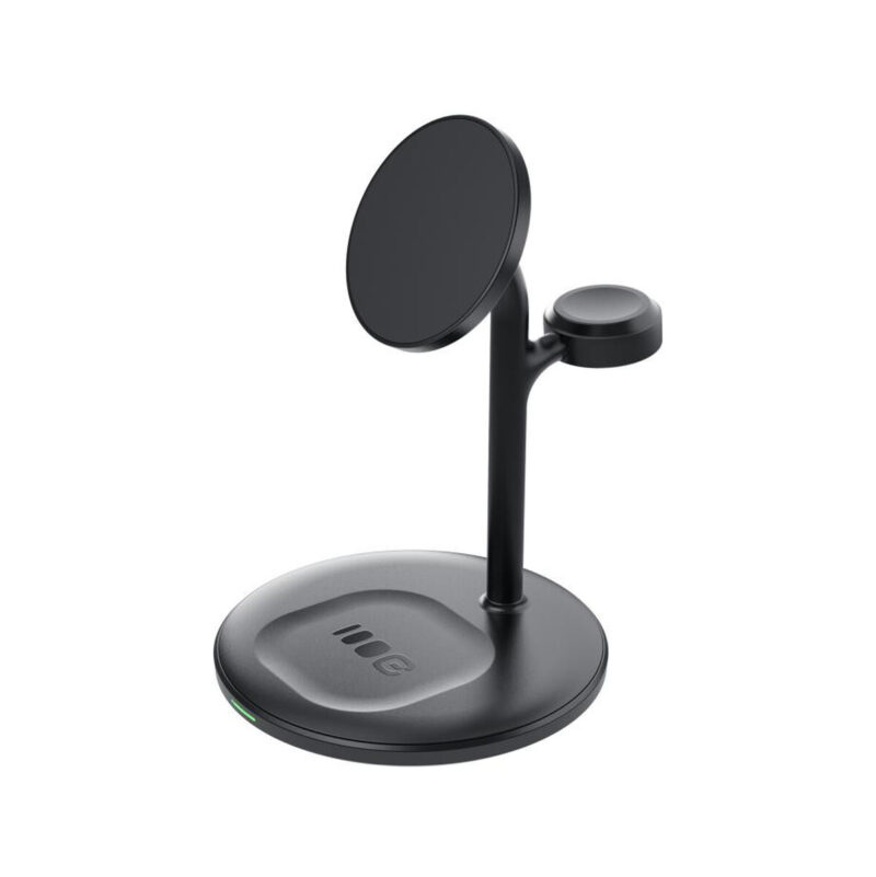 ŁADOWARKA INDUKCYJNA Greencell MagScape 3w1 15W MagSafe IPhone AirPods Apple Watch