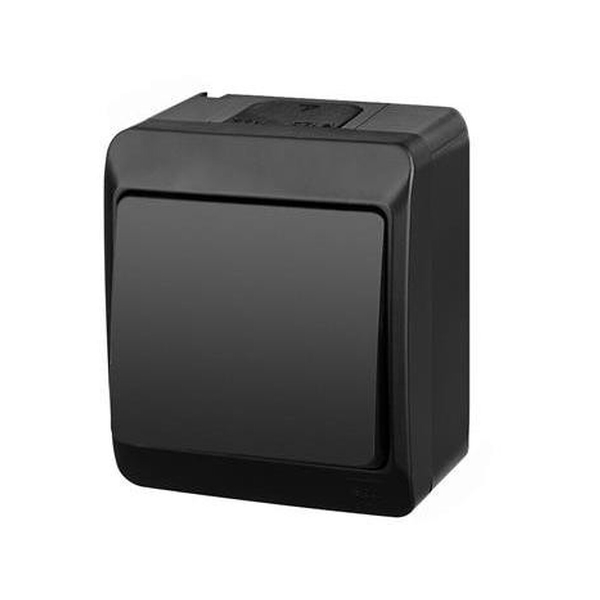 HERMES CZARNY ŁĄCZNIK NT UNIWERSALNY IP44 ZACISKI ŚRUBOWE 10AX 250V 0331-09