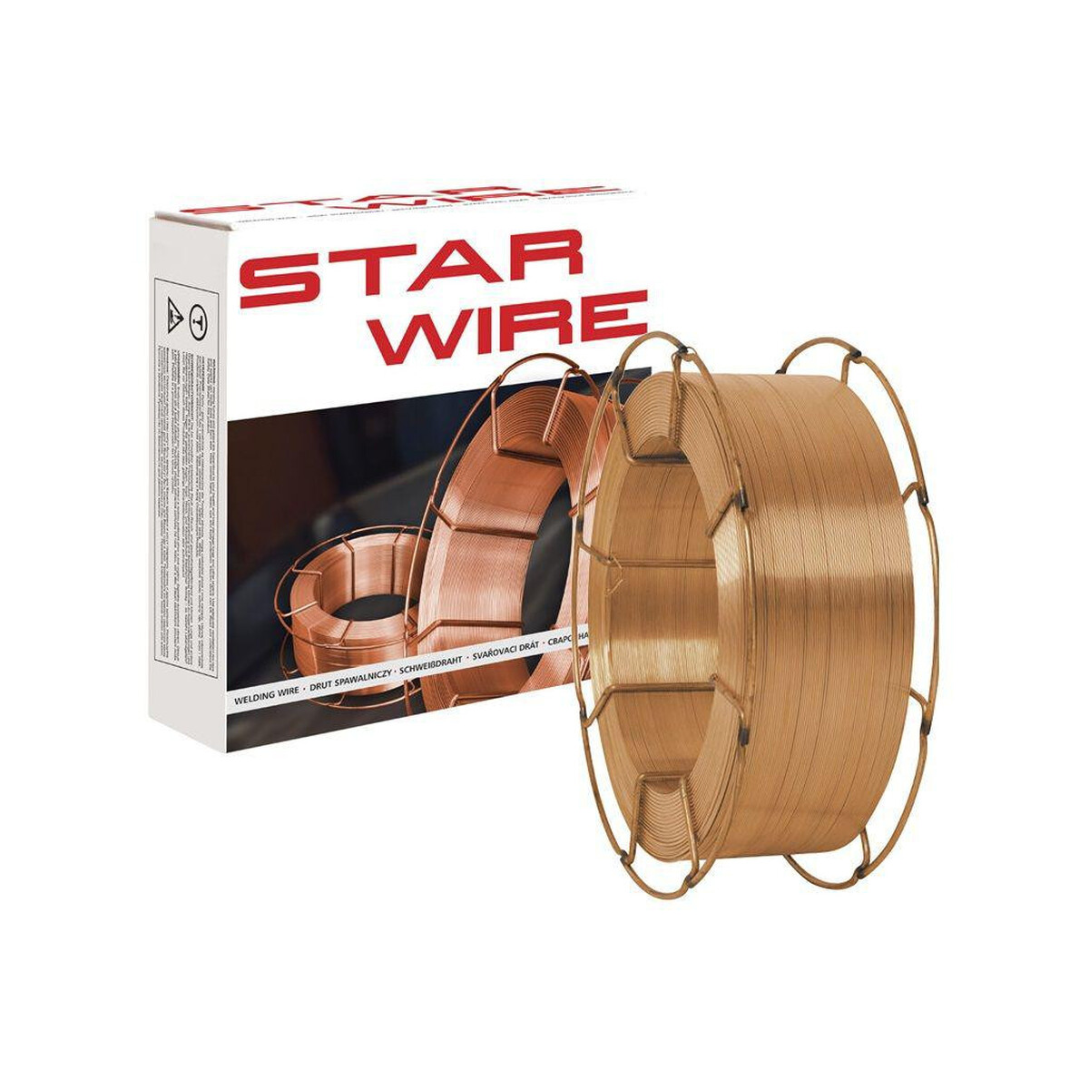 Drut spawalniczy 0.8mm (15kg) STAR WIRE (SP.001.08X)