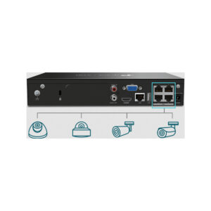 REJESTRATOR TP-LINK VIGI NVR1004H-4P