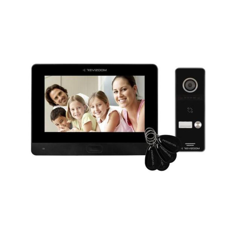 Wideodomofon REVIZOOM RM-T471HD BLACK/RC-411HD-C