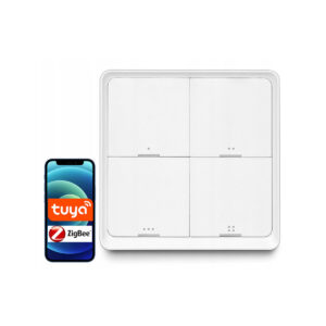 Pilot przycisk ZigBee TUYA SC04 Smart 4 kanały 12 scen