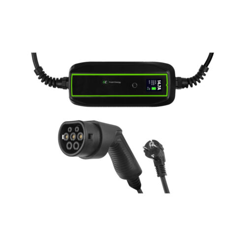 ŁADOWARKA MOBILNA DO SAMOCHODÓW ELEKRTYCZNYCH Green Cell 3,6kW TYPE 2