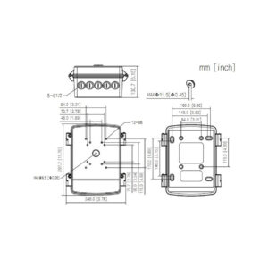 SKRZYNKA MONTAŻOWA DAHUA PFA6400S