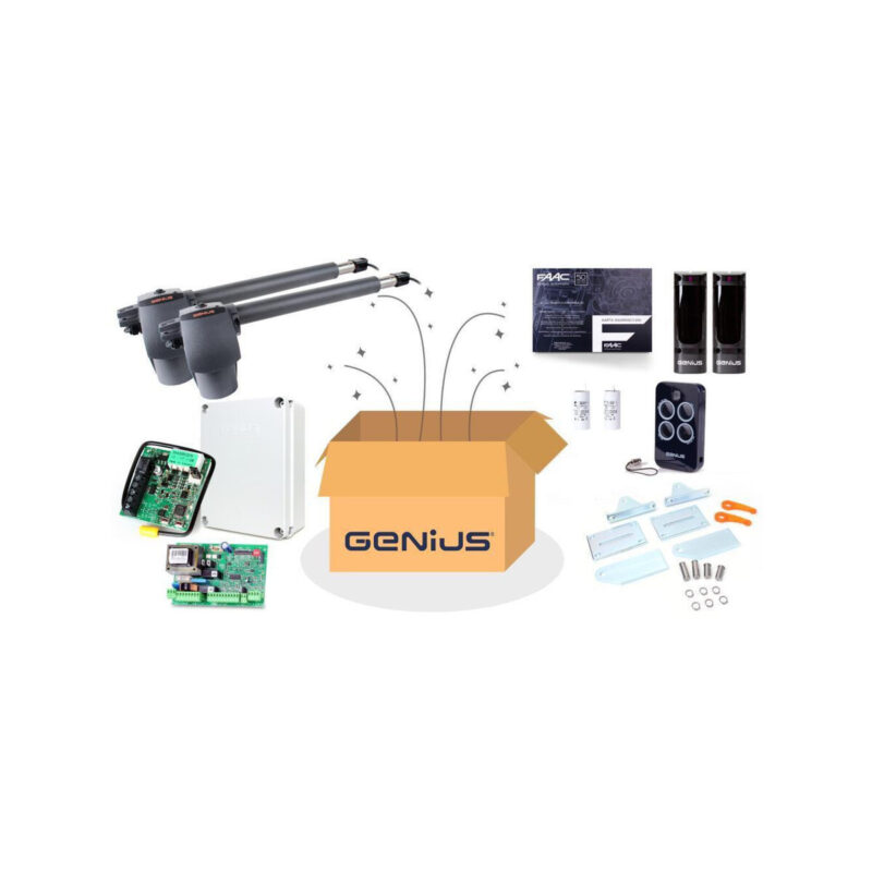 Zestaw Genius G-Bat 300 do bram 6m dwuskrzydłowych