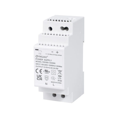 ZASILACZ IMPULSOWY NA SZYNĘ DIN YINGJIAO YSD30S-1202000 12V/24W/2A