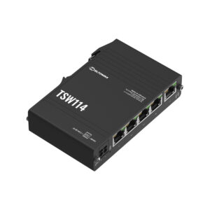 Teltonika TSW114 switch przemysłowy 5xGE (TSW114000000) DIN