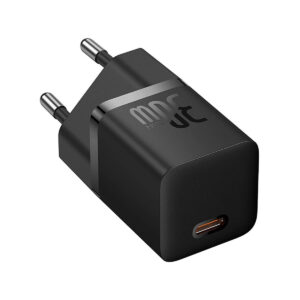 Ładowarka sieciowa Baseus GaN 5 Fast Charger Mini P10110902113-00 30 W USB-C PD 3.0 QC 3.0 + kabel