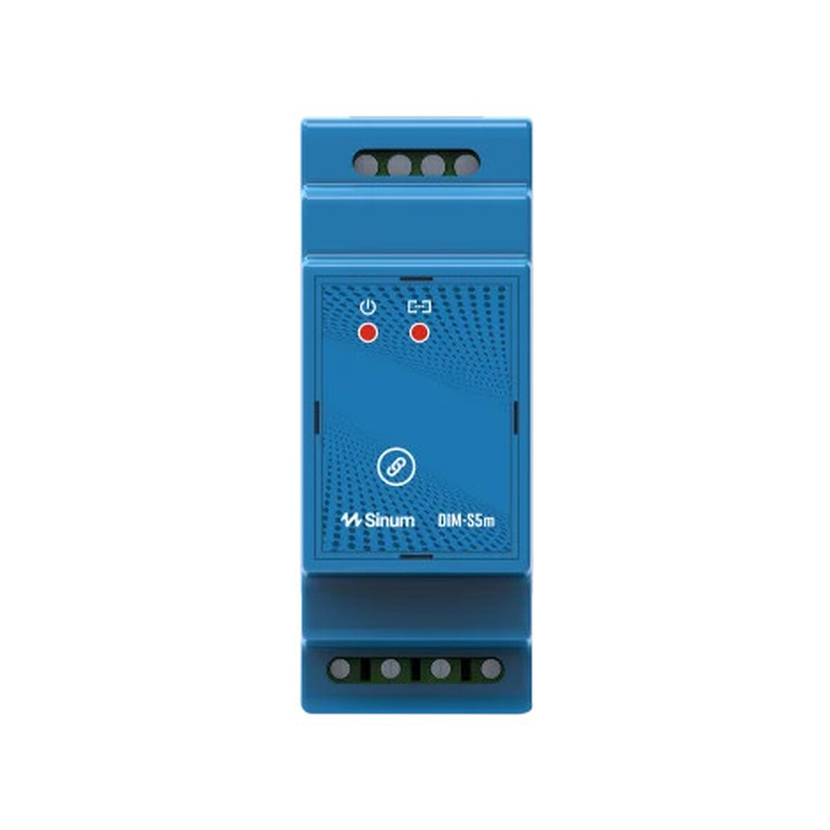 Przewodowy dimmer do 5 taśm led na szynę din biały DIM-S5M Tech Sterowniki