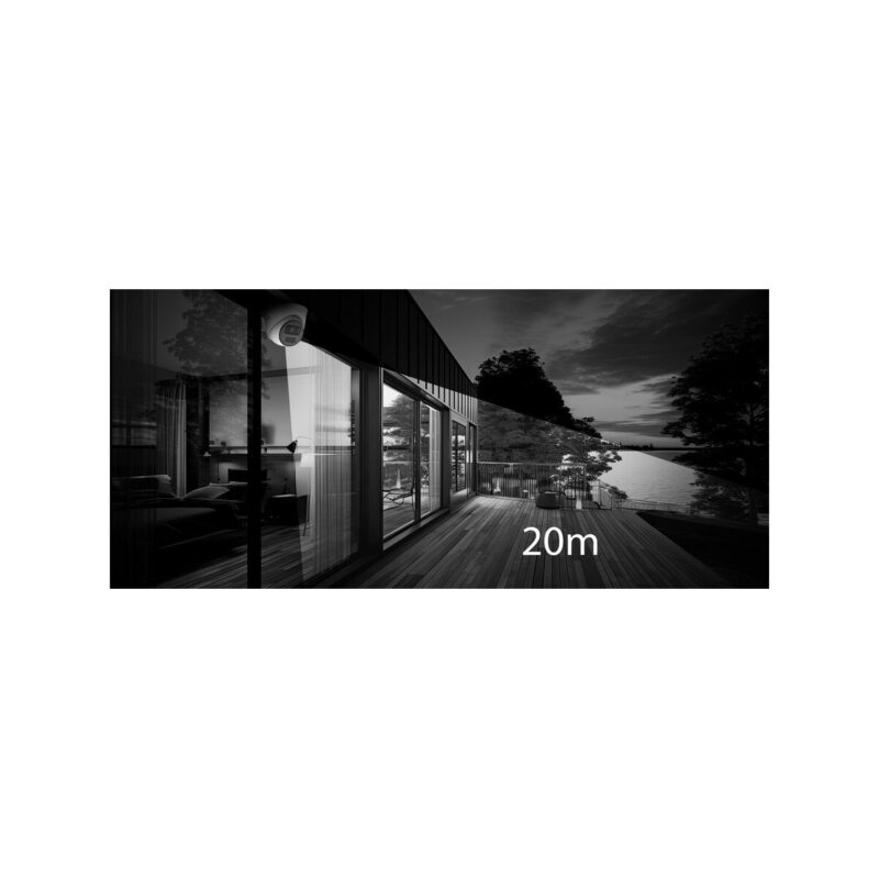 Zestaw monitoringu Hilook 4x kamera IPC-T221H-C z dyskiem 1TB