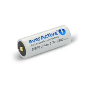 Akumulator 26650 Li-Ion 3,7V everActive 5200mAh micro USB (1 szt.) z zabezpieczeniem