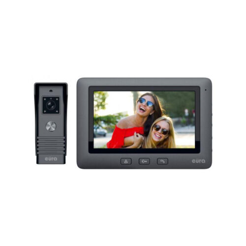 WIDEODOMOFON EURA VDP-45A3 "ALPHA" CZARNY