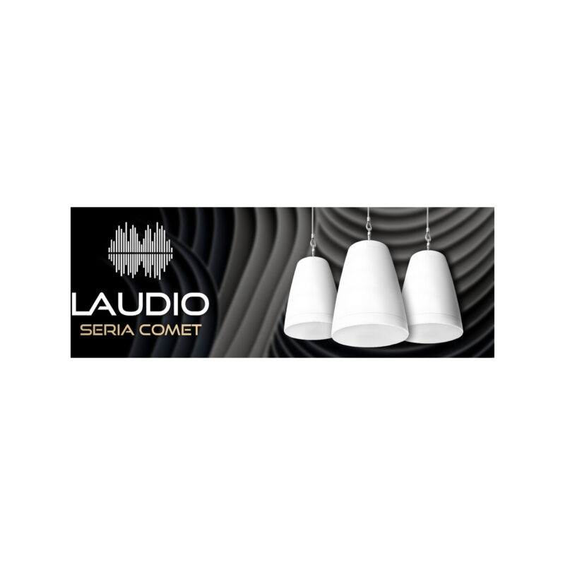 LAUDIO COMET 6 – Głośnik wiszący 100V / 8Ω Biały
