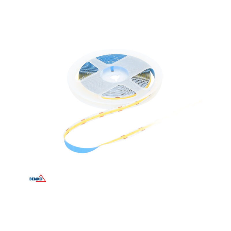 Taśma LED premium 12V DC COB 2400LED/5M 12W/1M IP20 biała zimna