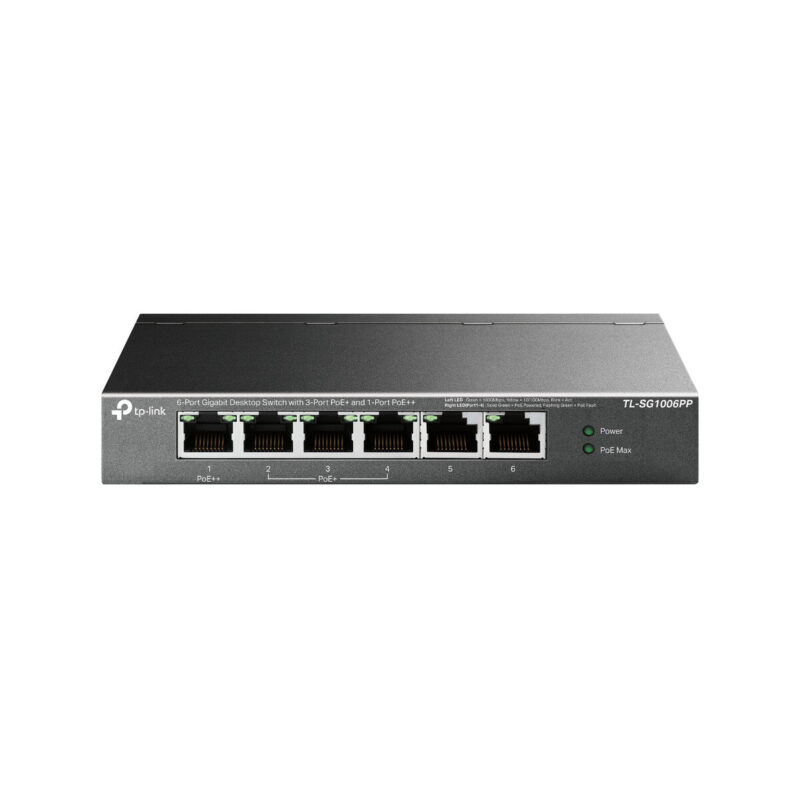 SWITCH TP-LINK TL-SG1006PP (PoE++)