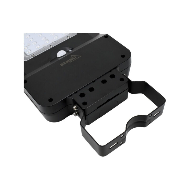 SOLARNA OPRAWA ULICZNA LED SOLGER 25W 3000LM 4000K IP65 CZARNY CZ. PIR