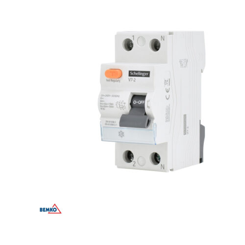 Wyłącznik różnicowoprądowy AC 4P 25A 100mA SCHELINGER