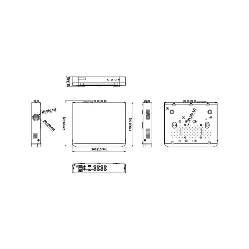 Rejestrator 5w1 Hikvision iDS-7208HQHI-M1/T