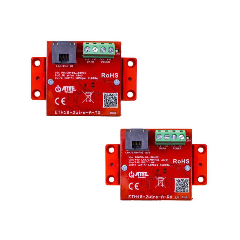 Zestaw konwerterów ATTE ETH10-2wire-A-SET