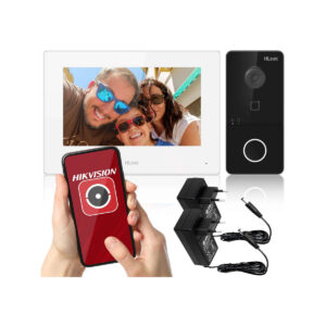 Zestaw wideodomofonowy IP Hilook by hikvision IP-VIS-SLIM-W