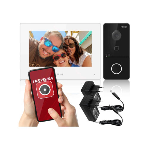 Zestaw wideodomofonowy IP Hilook by hikvision IP-VIS-SLIM-W