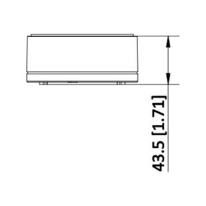 Uchwyt adapter Hikvision DS-1280ZJ-XS-Y(O-STD)