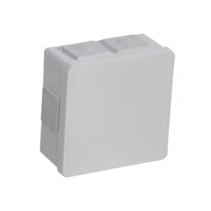 Puszka natynkowa pusta 6 wlotów VIPLAST VP-02 klik BIAŁA IP55 86x86x40mm 002-01