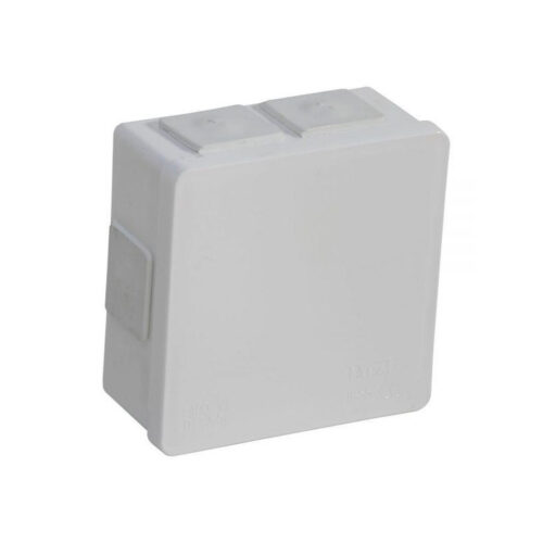 Puszka natynkowa pusta 6 wlotów VIPLAST VP-02 klik BIAŁA IP55 86x86x40mm 002-01